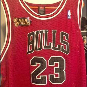 97-98 NBA Nike Jordan FINALS jersey
